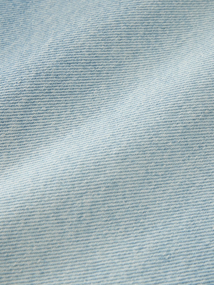 Marylebone Denim Short in Bleached Wash