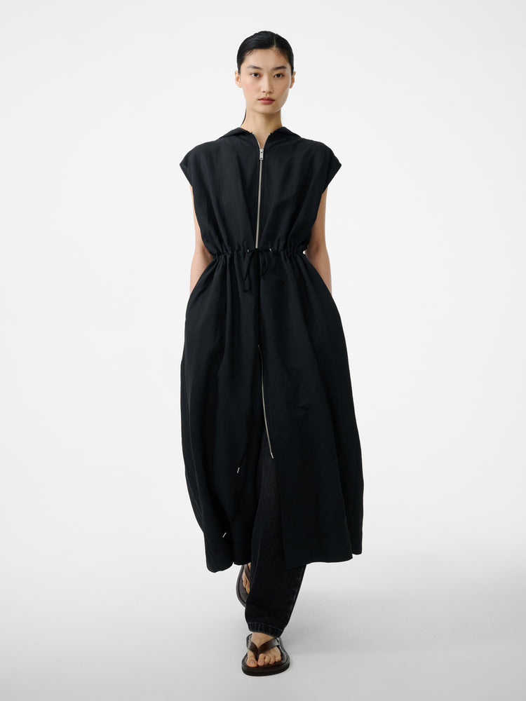 Maturin Dress in Black Grape