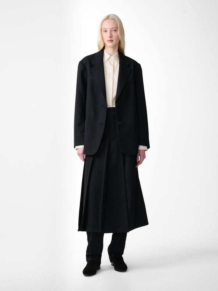 Mazar Wool Jacket in Flint