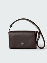 Meshi Mini Leather Bag in Conker