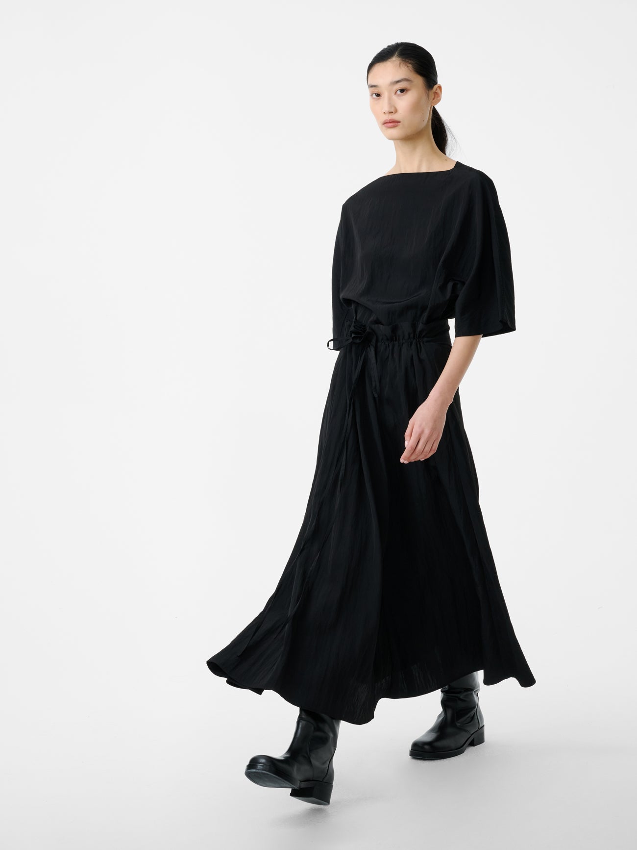 Messina Skirt in Black - Studio Nicholson