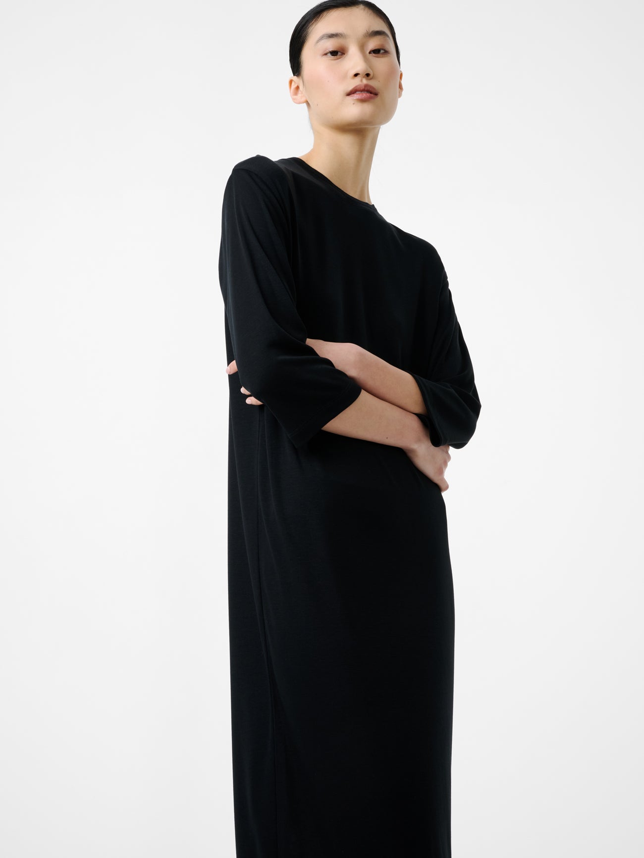 Milner Jersey Dress in Black - Studio Nicholson