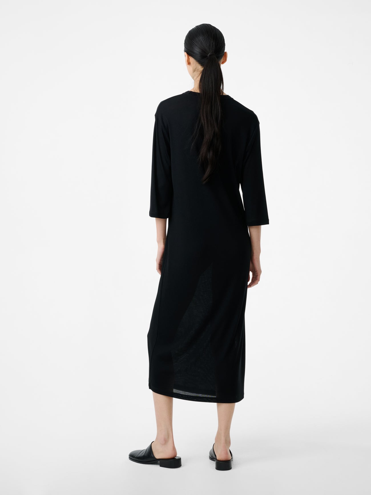 Milner Jersey Dress in Black - Studio Nicholson