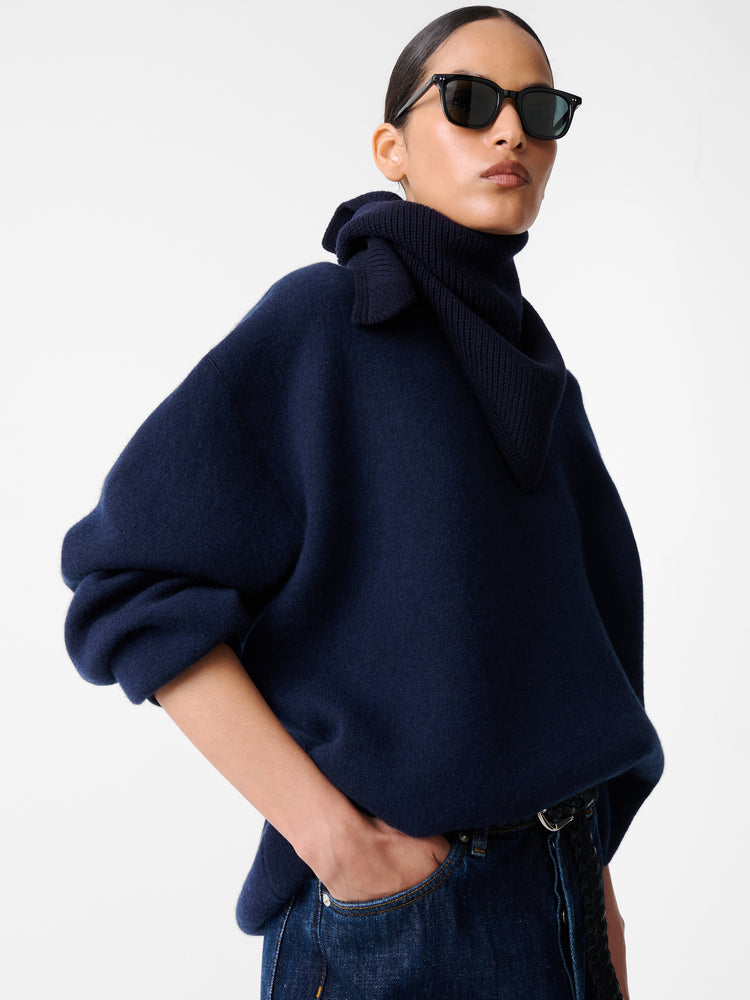Moray Knit in Dark Navy