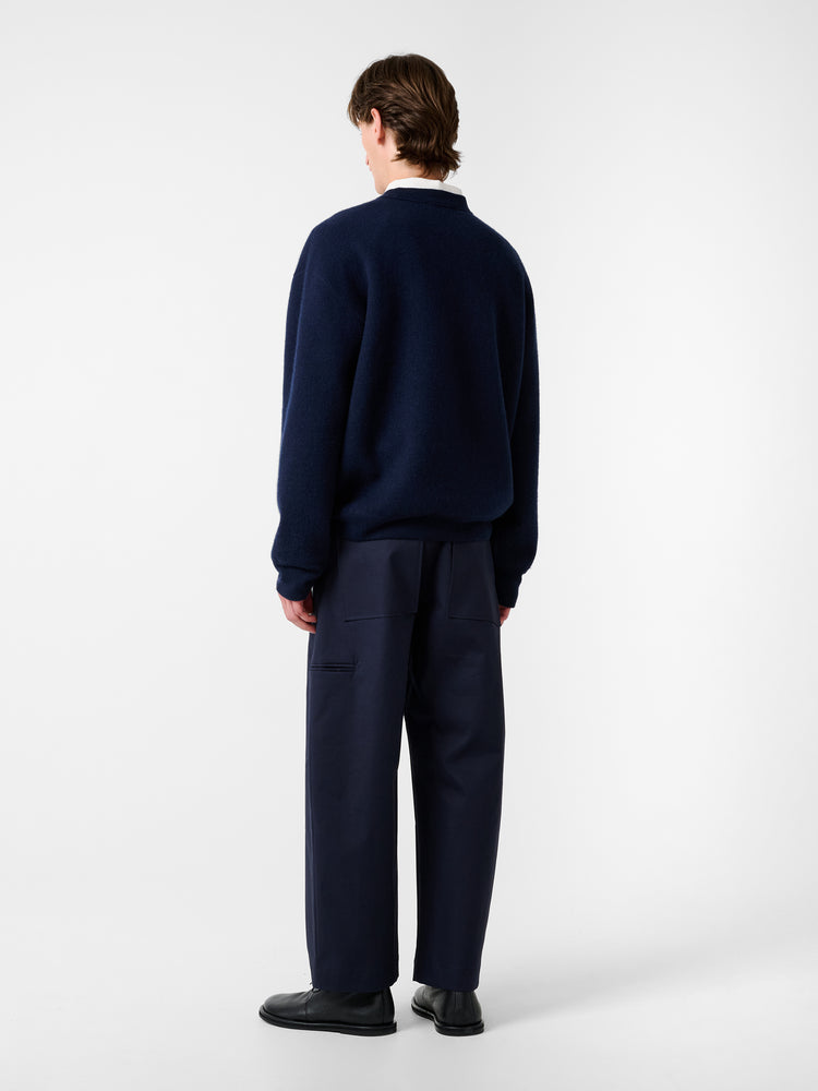 Moray Knit in Dark Navy