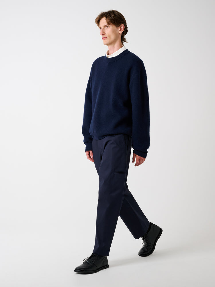Moray Knit in Dark Navy