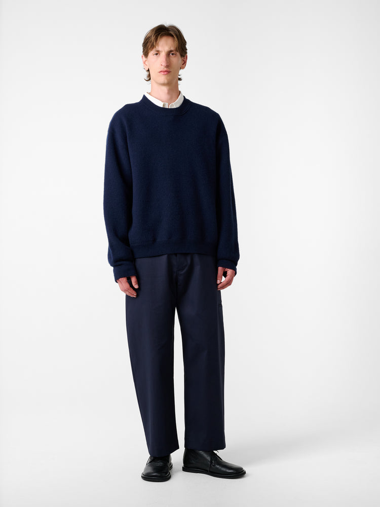 Moray Knit in Dark Navy