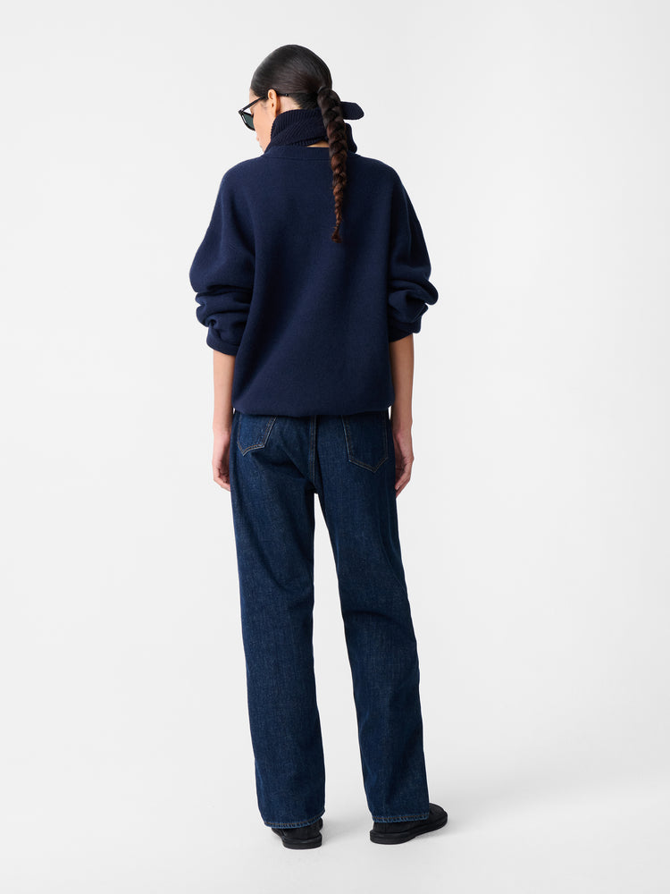 Moray Knit in Dark Navy