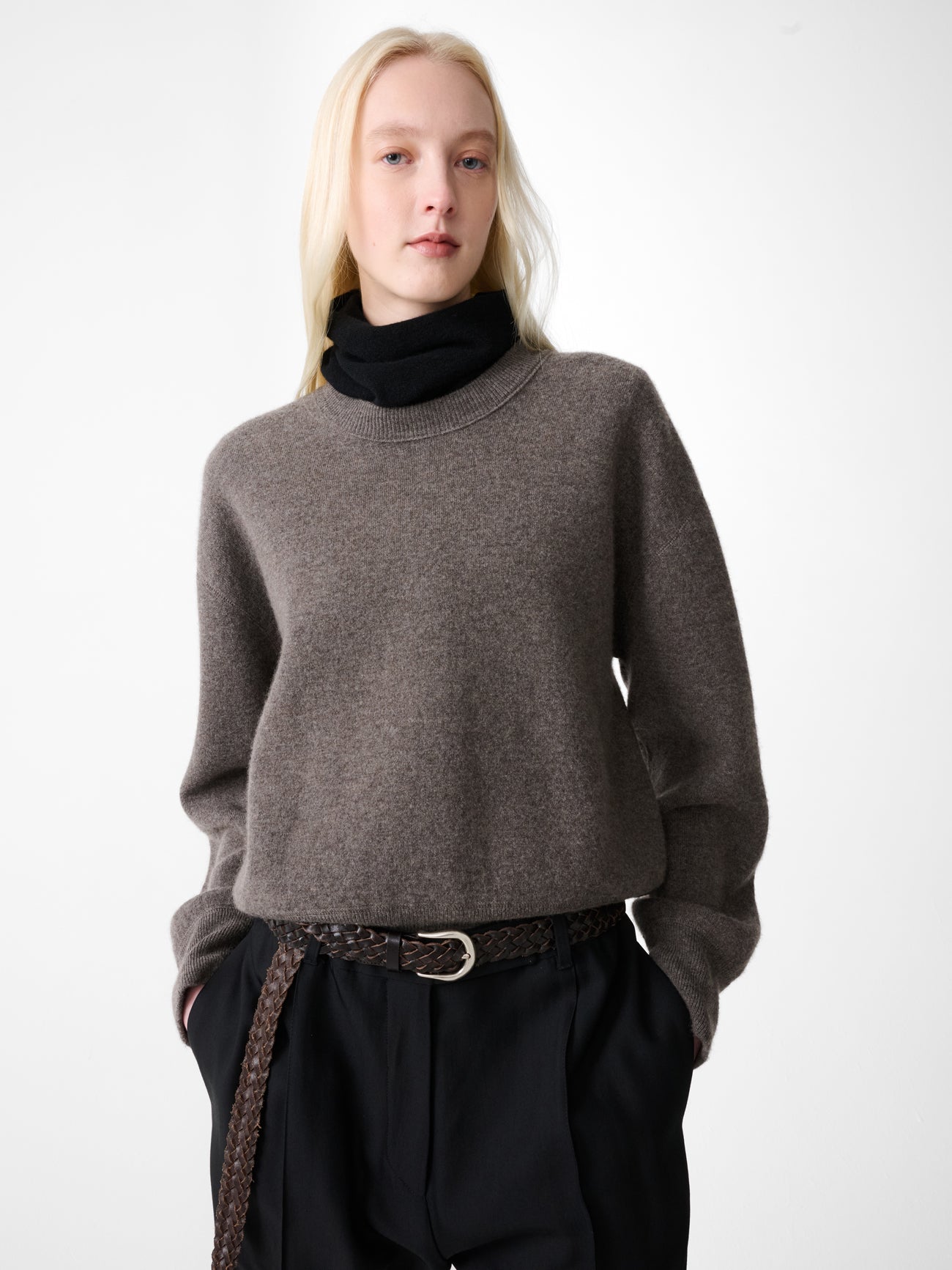 Morina Knit in Mouse