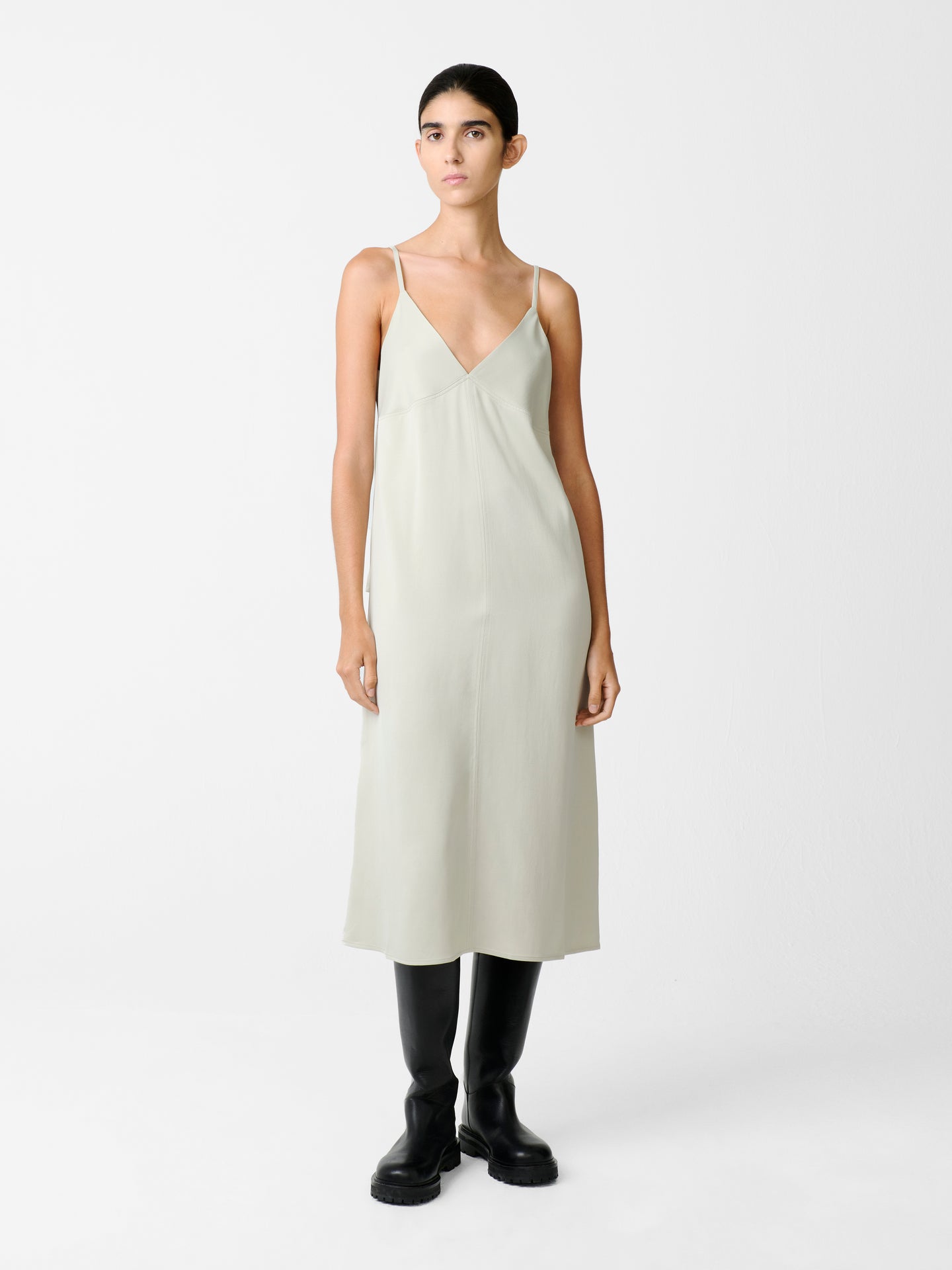 Malebo Dress in Dove