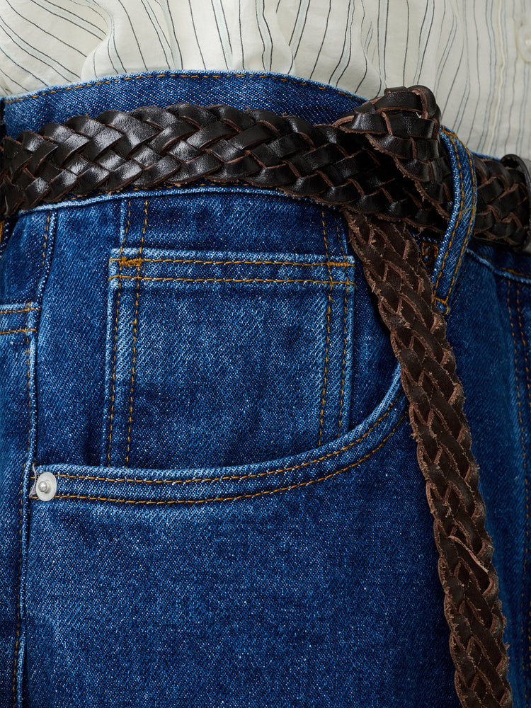 Neive Denim Pant in Indigo Wash