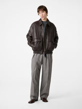 Noam Tropical Wool Pant in Warm Grey - Studio Nicholson