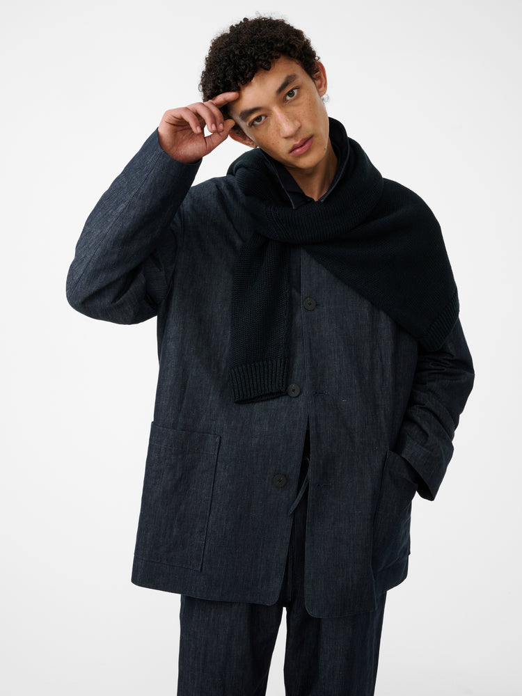 Nopi Jacket in Indigo - Studio Nicholson