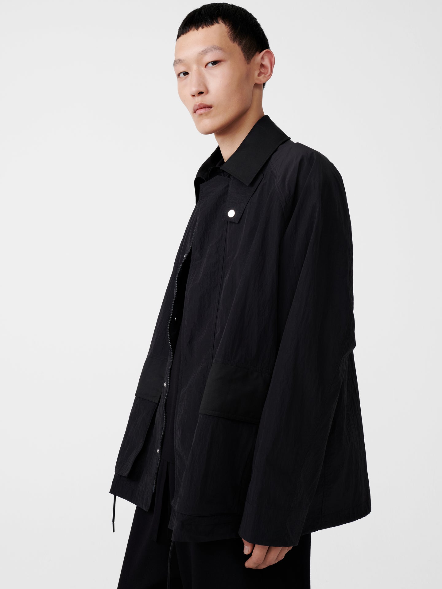 Note Jacket in Black