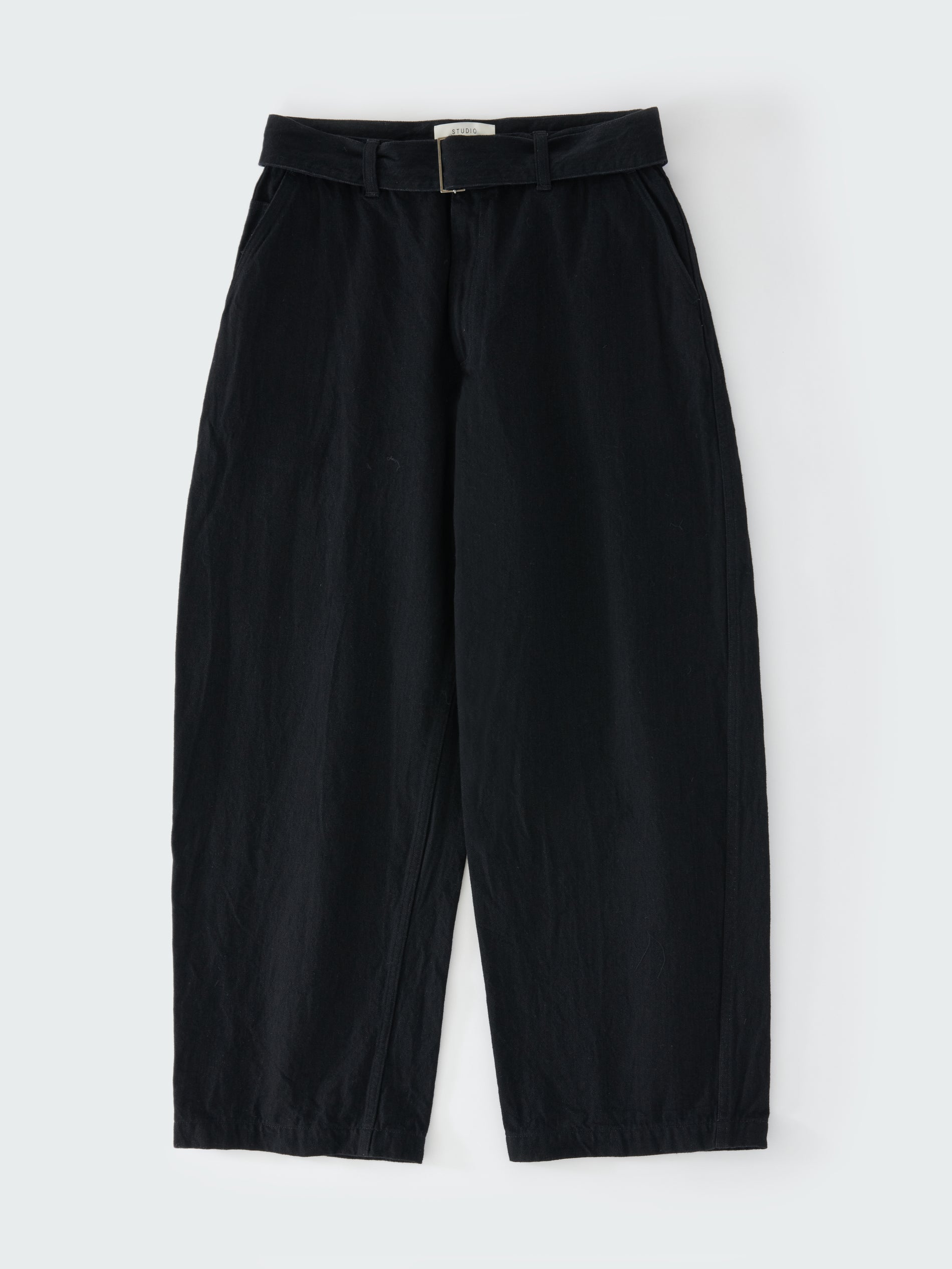 Now Denim Pant in Black | Volume Pant | Studio Nicholson