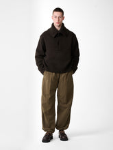 Orena Knit Polo in Espresso Brown