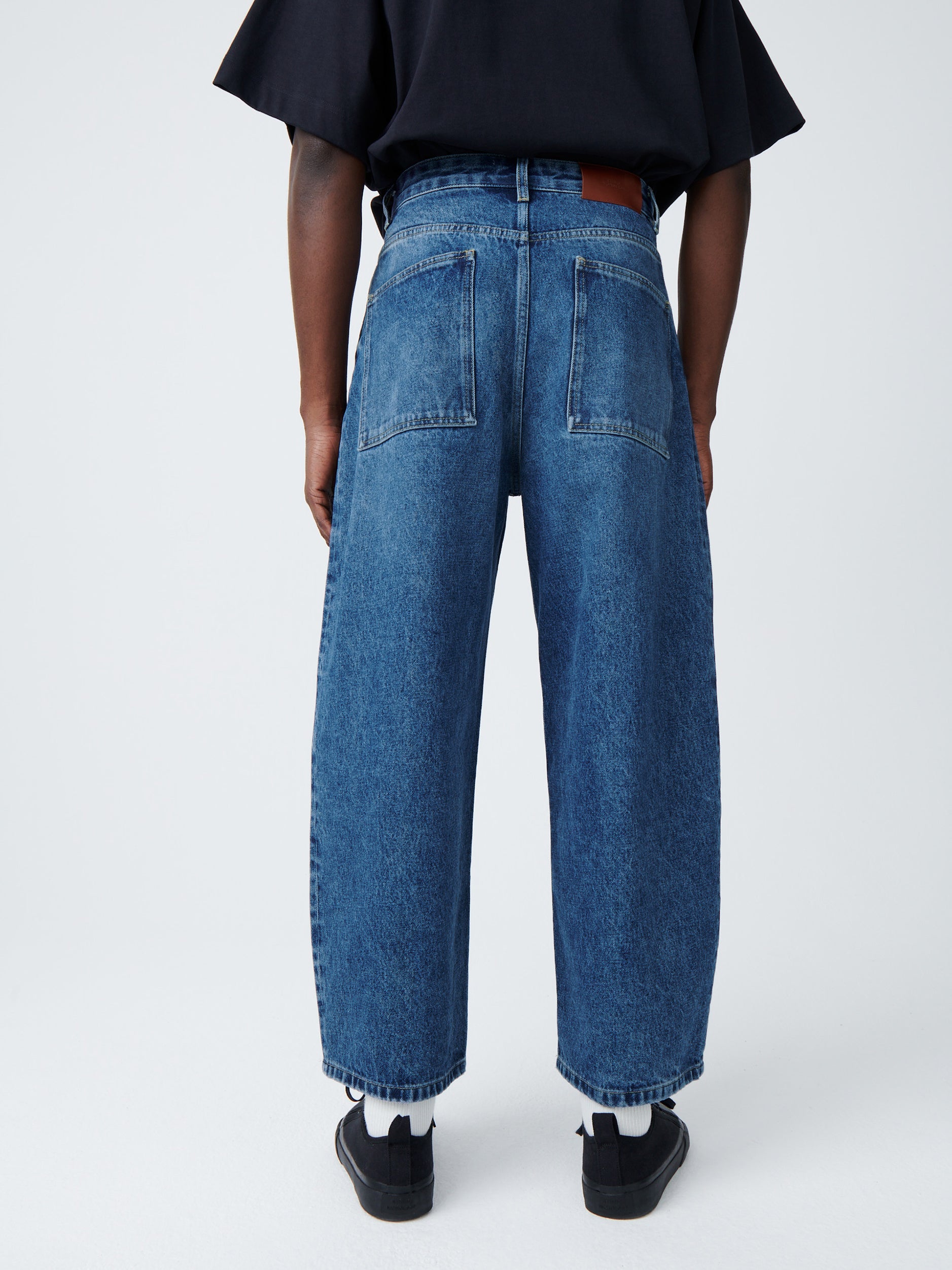 Paolo Denim Pant in Beach Fade | Wide Leg Jeans– Studio Nicholson