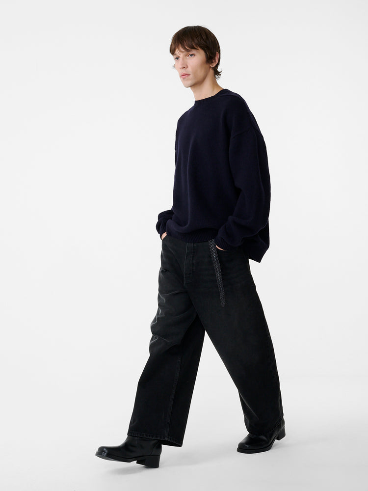 Paolo Denim Pant in Washed Black