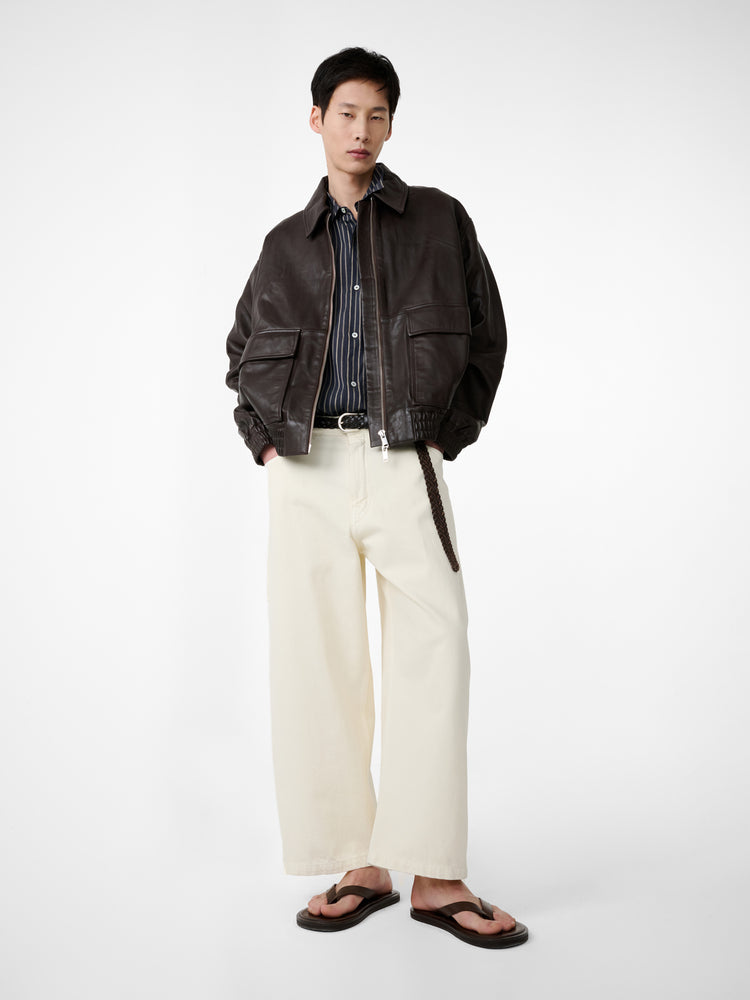 Paolo Denim Pant in Parchment