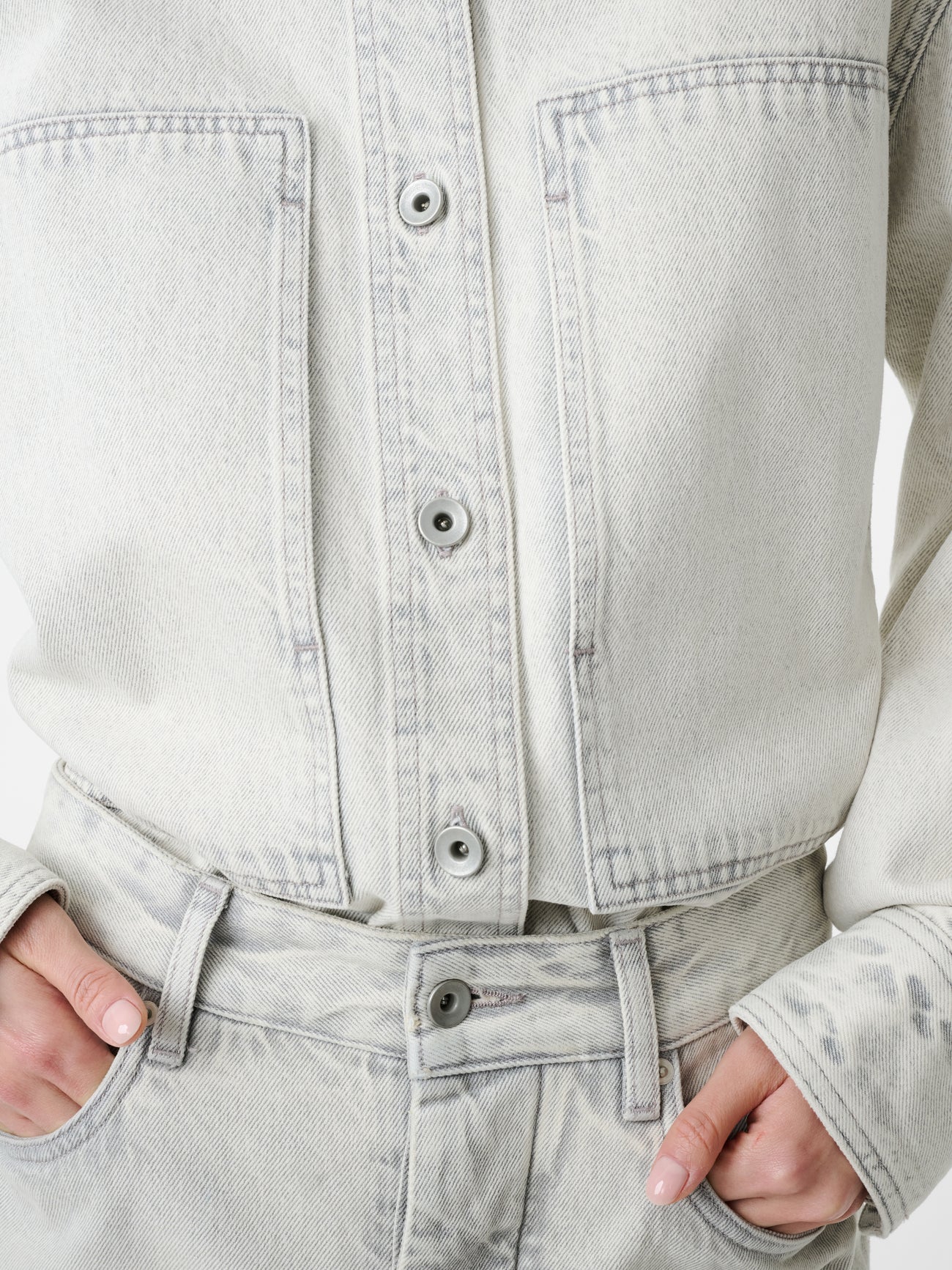 Paso Denim Shirt in Pumice - Studio Nicholson
