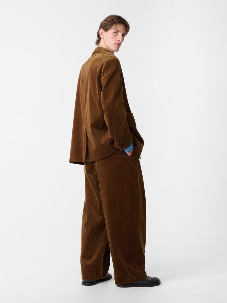 SN X BEAMS PLUS Paul Corduroy Jacket in Toffee