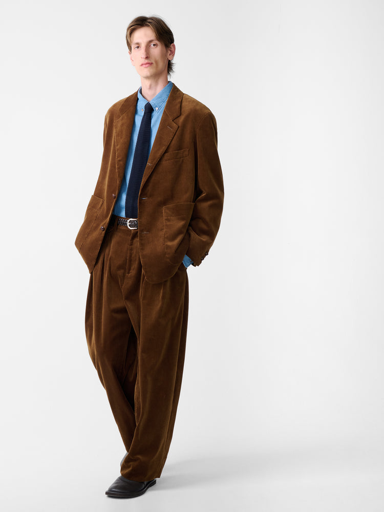 SN X BEAMS PLUS Paul Corduroy Jacket in Toffee