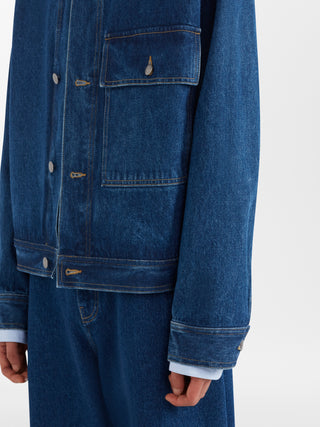 Petar Denim Jacket in Indigo Wash– Studio Nicholson