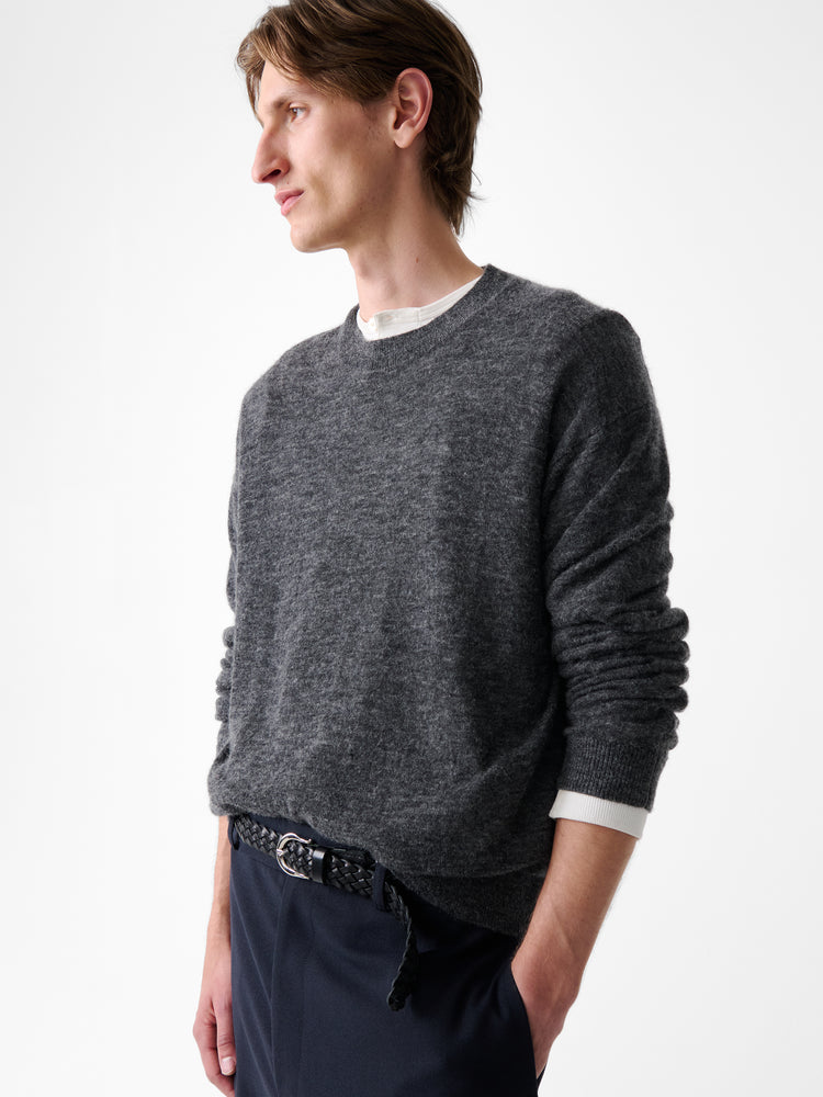 Picco Knit in Charcoal Marl