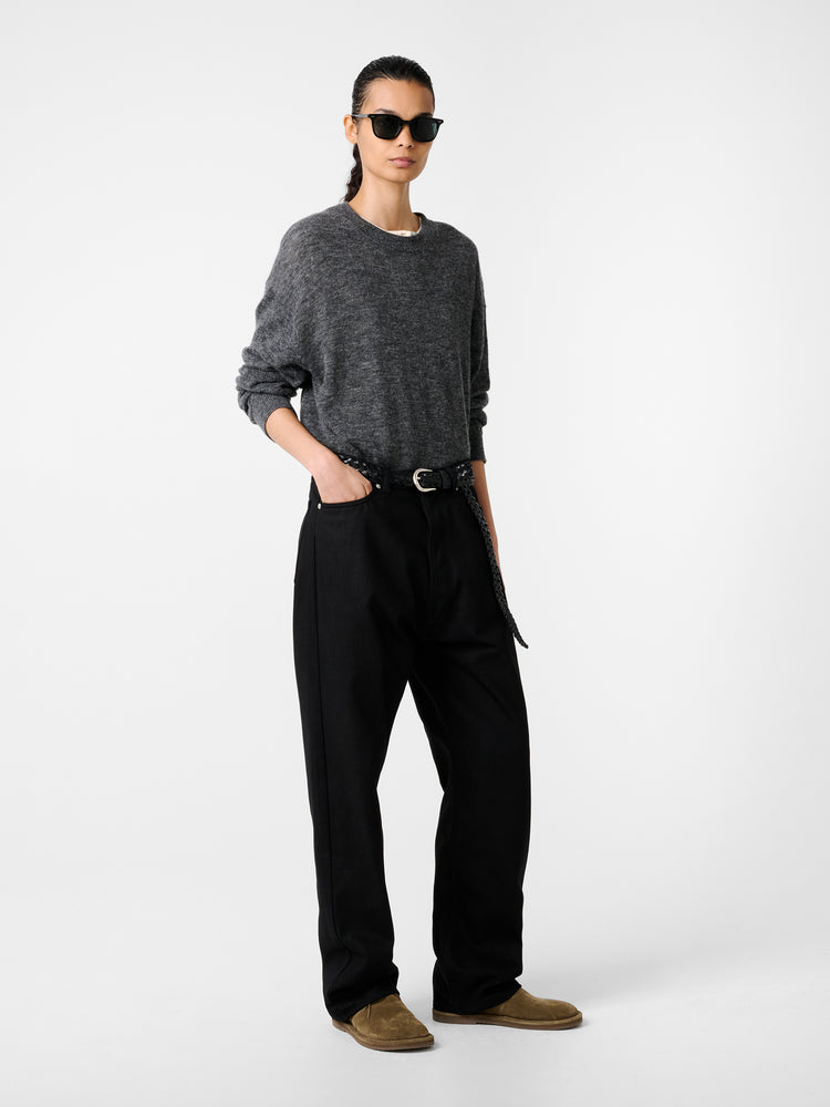 Picco Knit in Charcoal Marl
