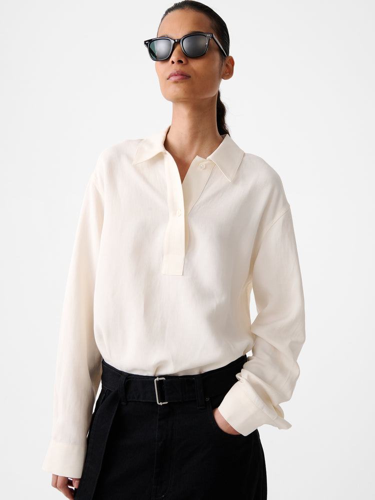 Pinole Shirt in Chalk