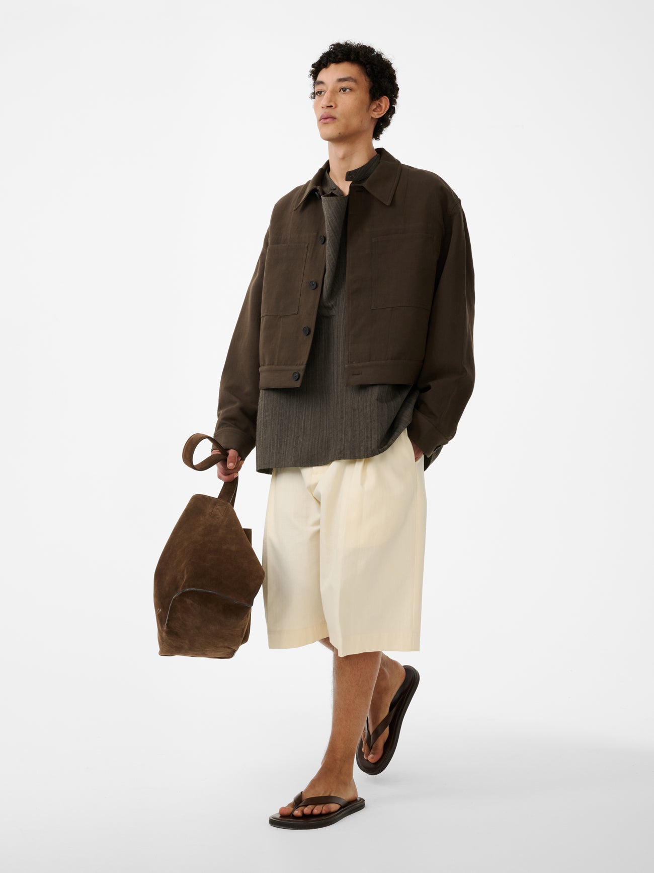 Piper Jacket in Peat - Studio Nicholson