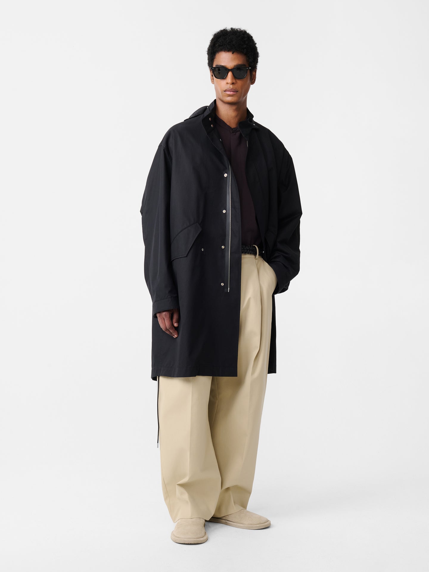 Pull Pant in Sand