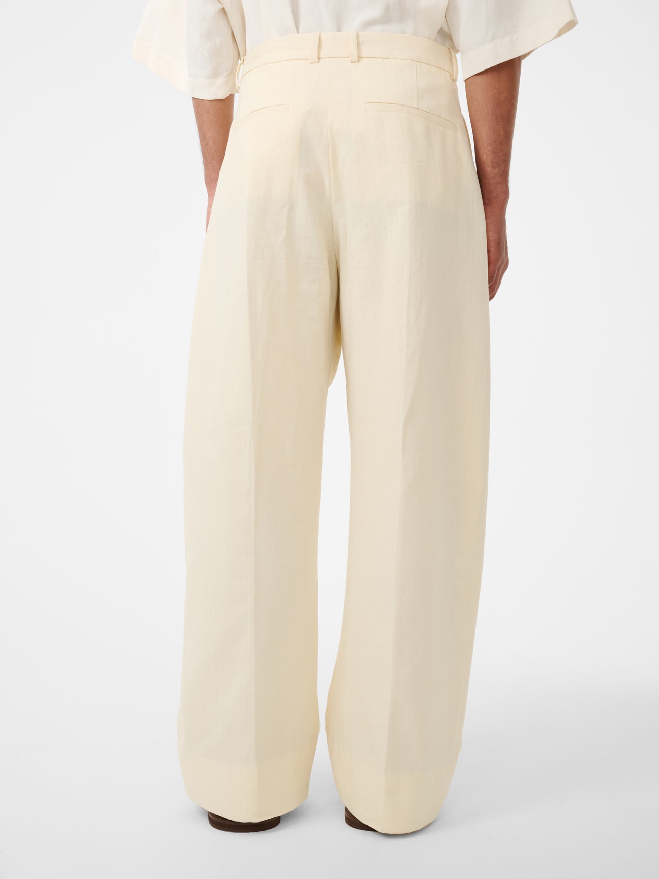 Pull Pant in Antique White - Studio Nicholson