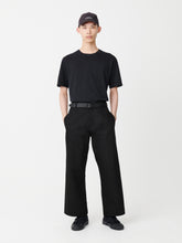 パンツ STUDIO NICHOLSON PYAD SELVEDGE DENIN S Pyad Denim Pant in Black | Wide Leg Denim Trousers – Studio Nicholson