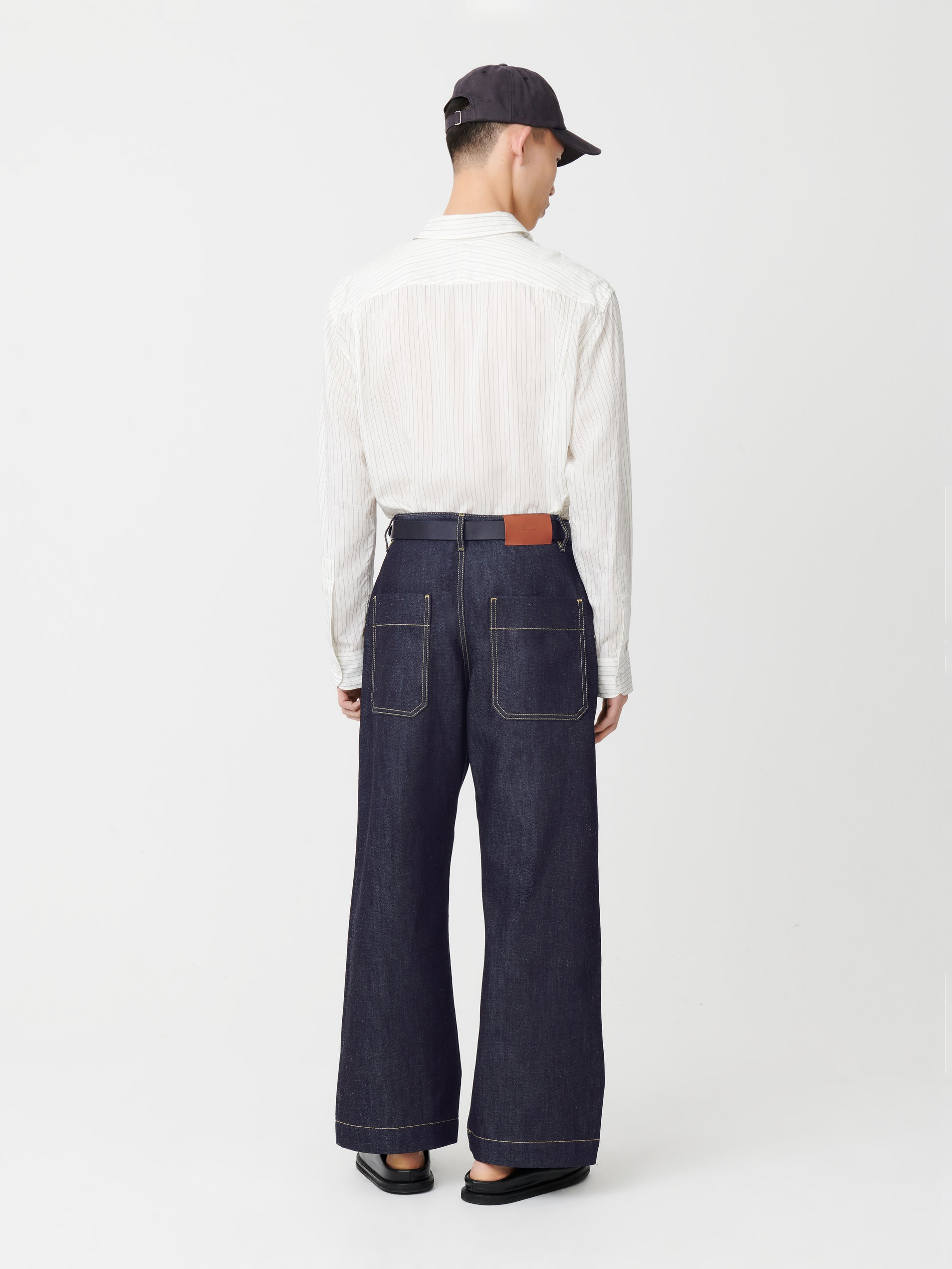 パンツ STUDIO NICHOLSON PYAD DENIM PANT INDIGO Pyad Denim Pant in Indigo– Studio Nicholson