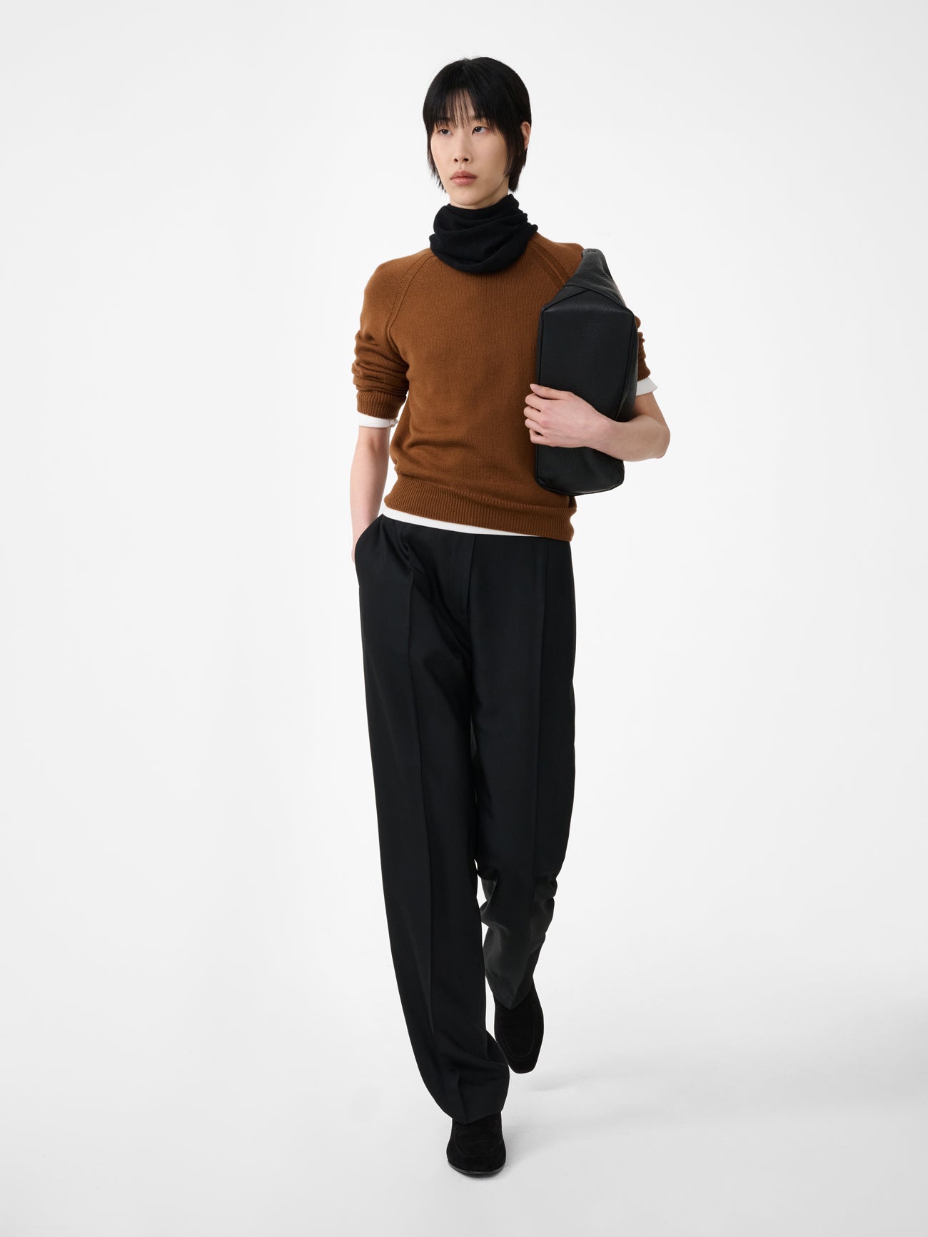 Quarte Tailored Pant in Black