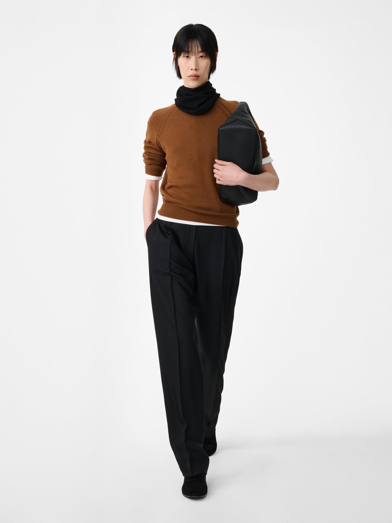 Quarte Tailored Pant in Black