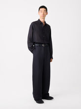 Rafe Linen Shirt in Darkest Navy - Studio Nicholson