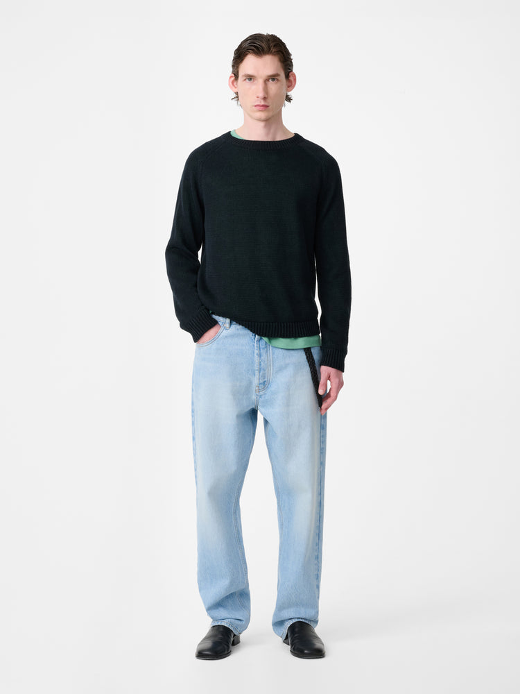 Riso Denim Pant in Bleached Wash