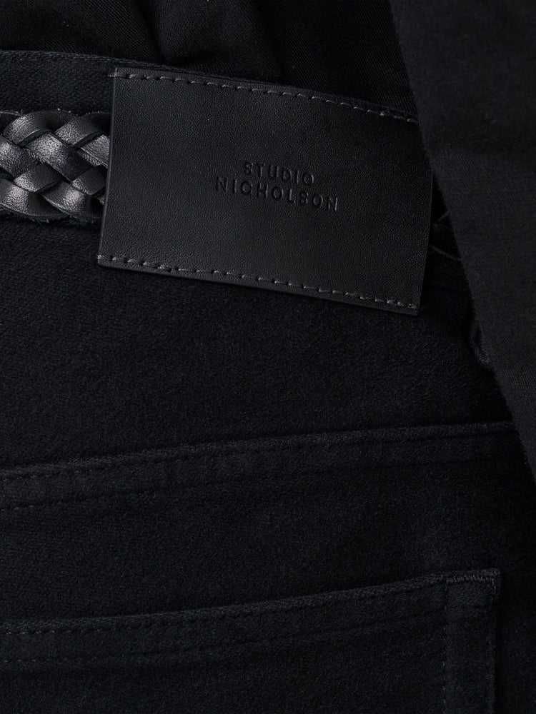 Riso Moleskin Straight Leg Pant Black