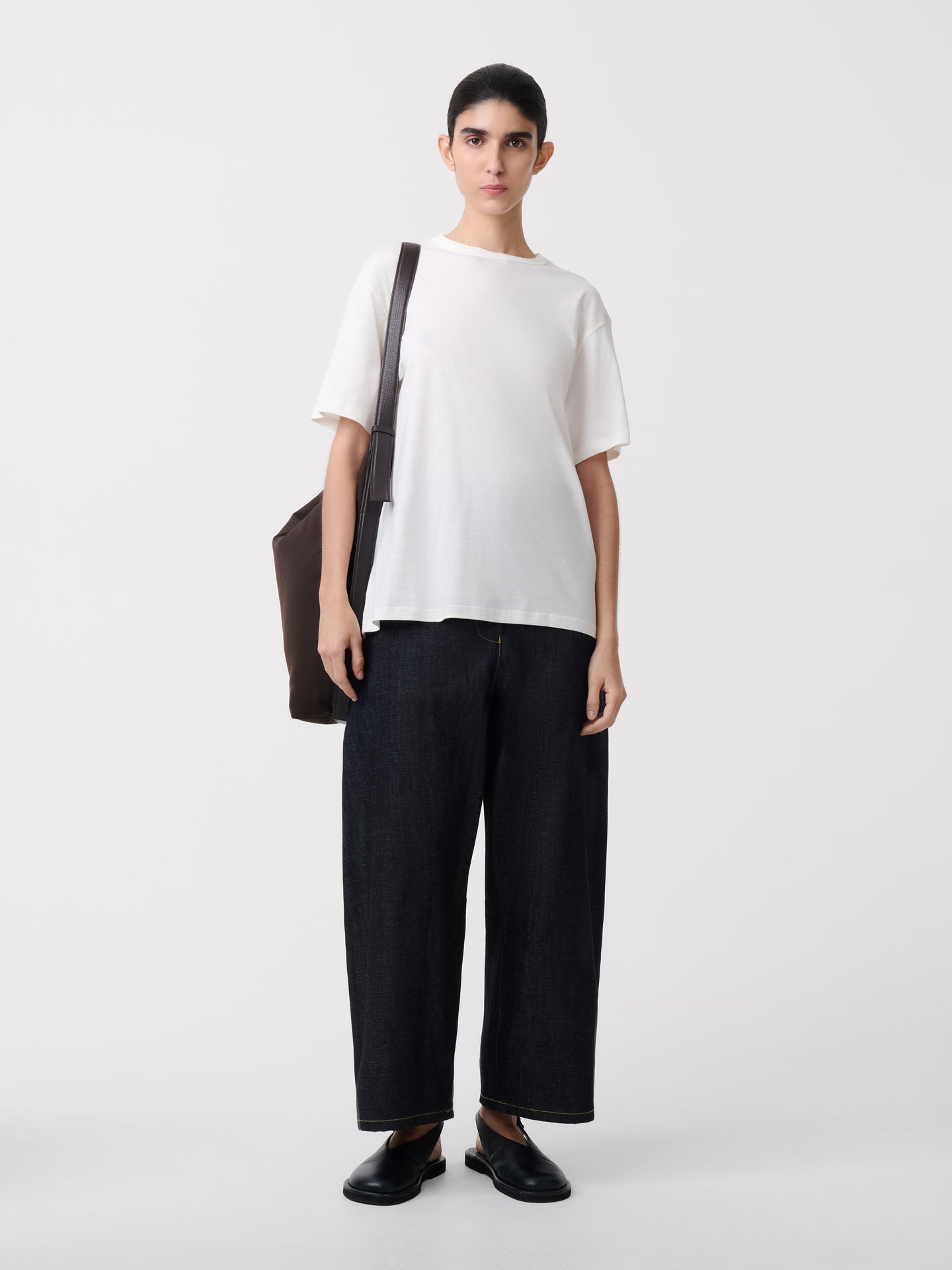 Rond T-Shirt in Parchment