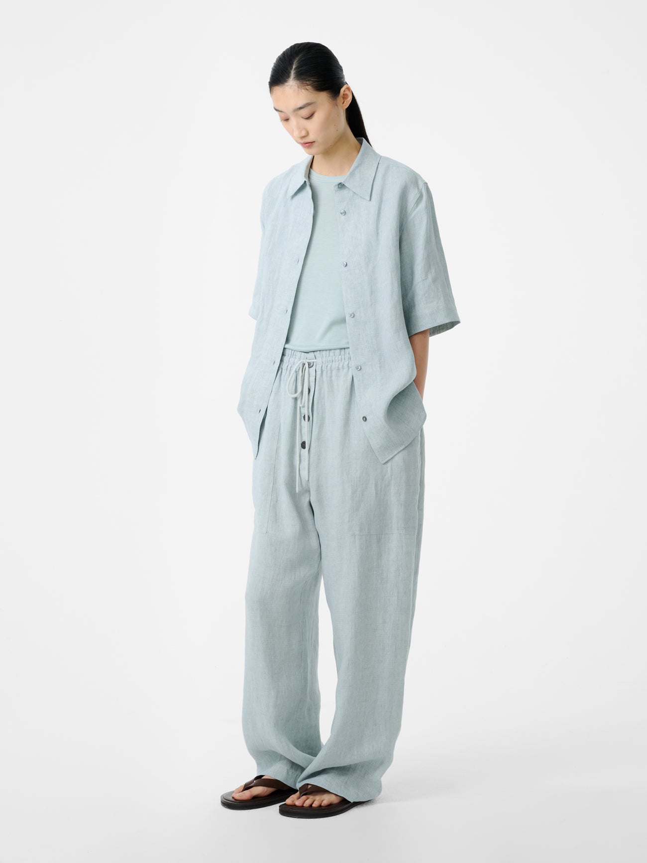 Rond T-Shirt in Spearmint - Studio Nicholson