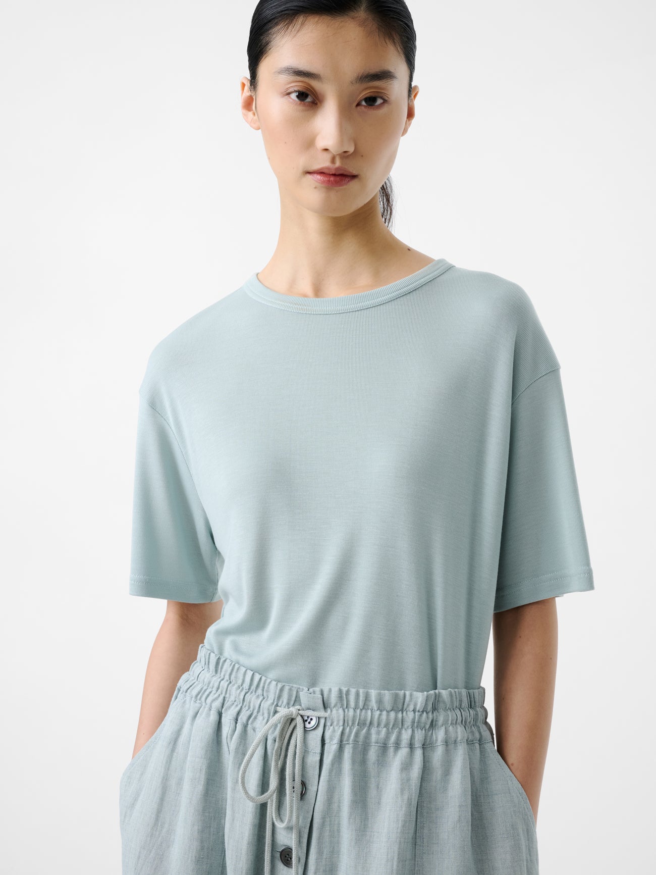 Rond T-Shirt in Spearmint - Studio Nicholson
