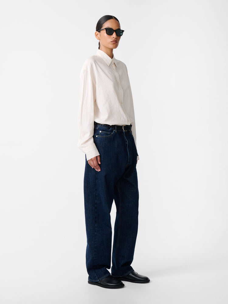 Rouen Shirt in Chalk