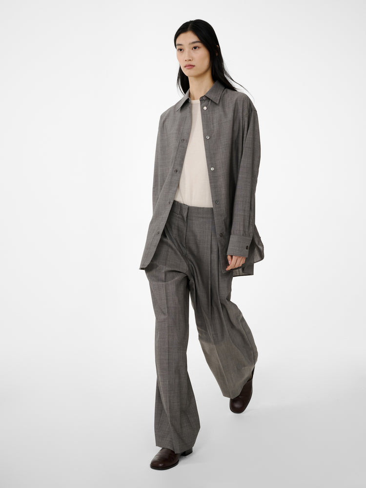 Rouen Shirt in Warm Grey