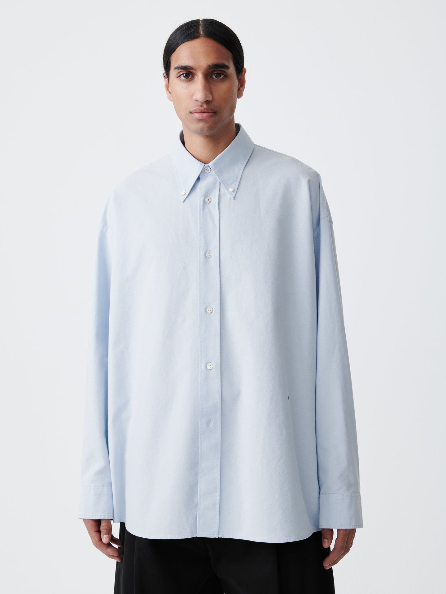 Ruskin Shirt in Oxford Blue