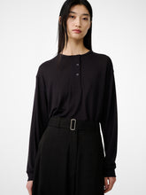 Rutas Jersey in Black Grape - Studio Nicholson