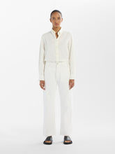 Ruthe Denim Pant in Optic White