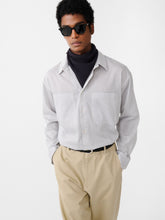 Salin Shirt in Chalk Stripe