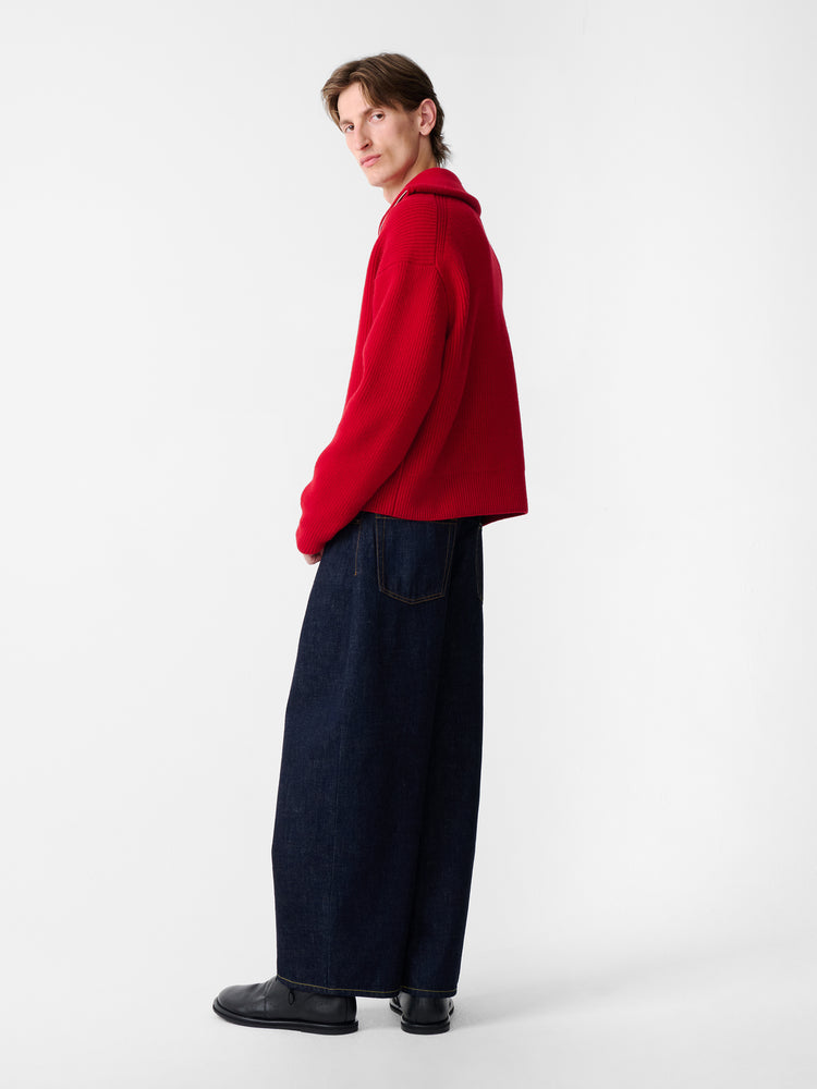 Sandos Knit in Crimson